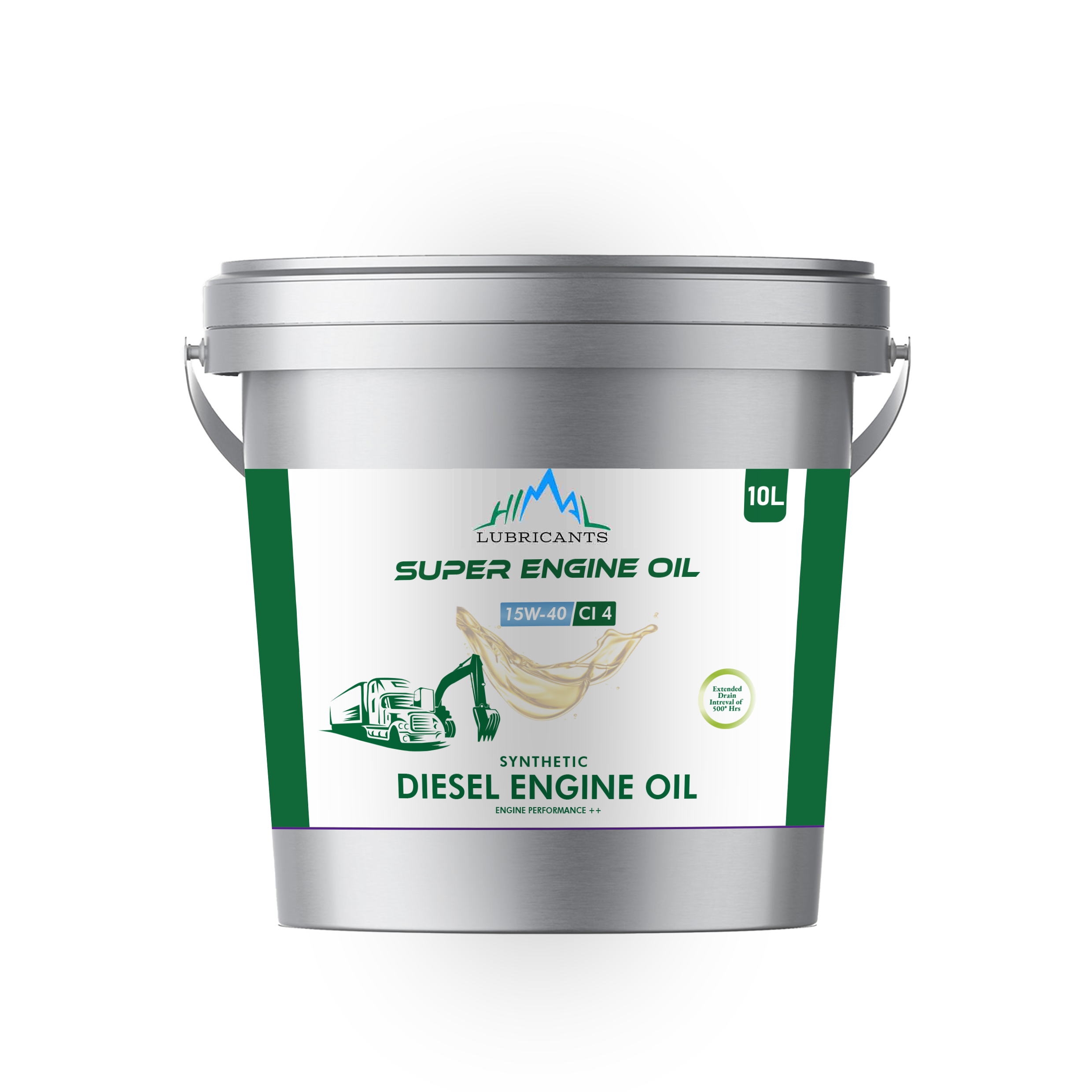 Himal 15W40 API CI-4 Diesel Engine Oil – 10 Liter Can