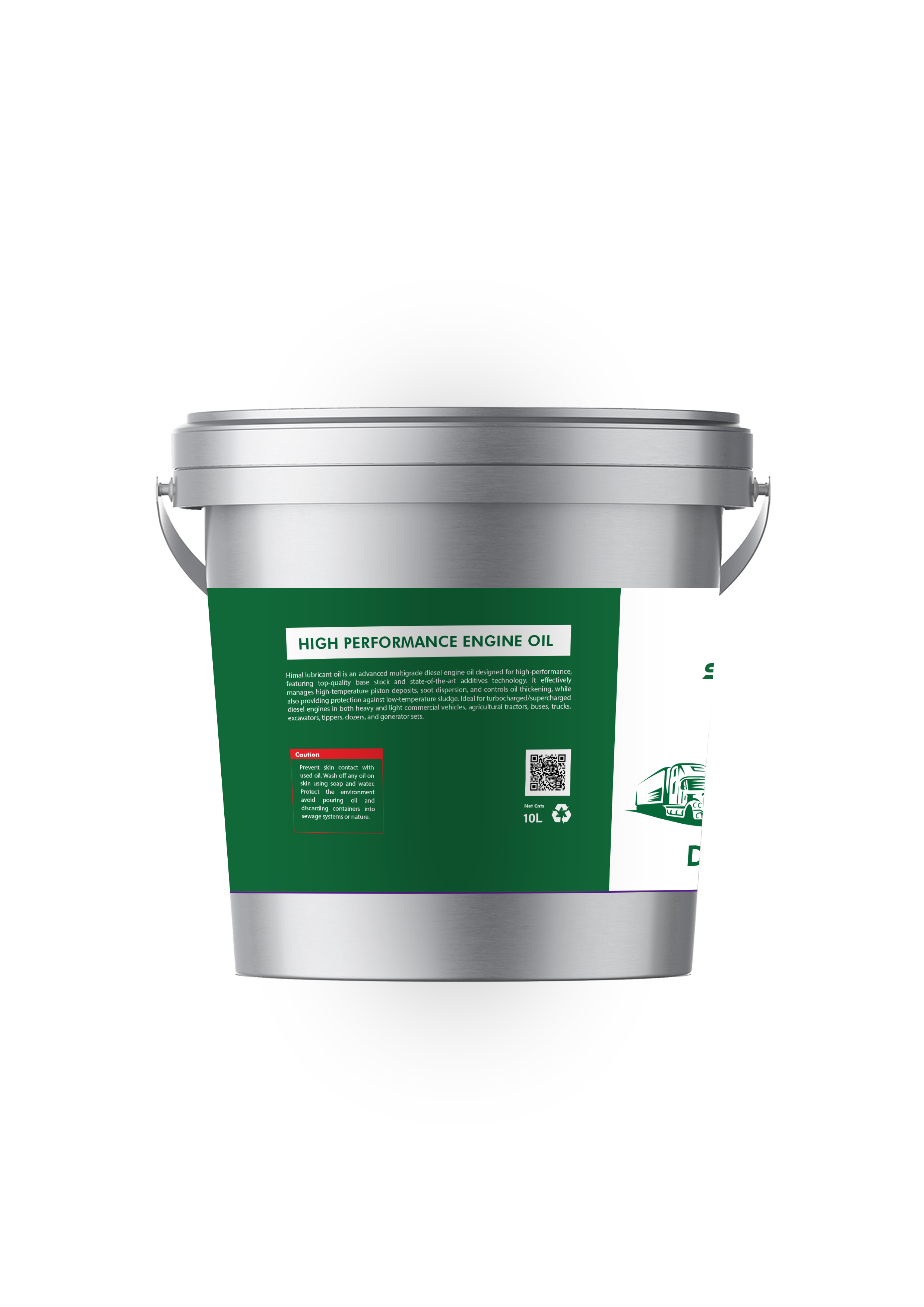 Himal 15W40 API CI-4 Diesel Engine Oil – 10 Liter Can