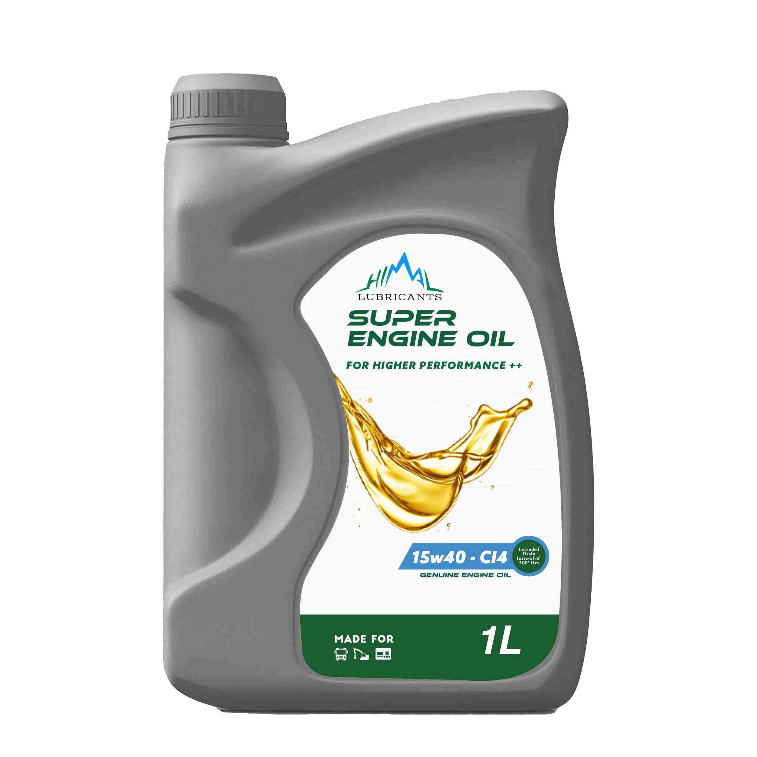 Himal 15W40 API CI-4 Diesel Engine Oil – 1 Liter Can