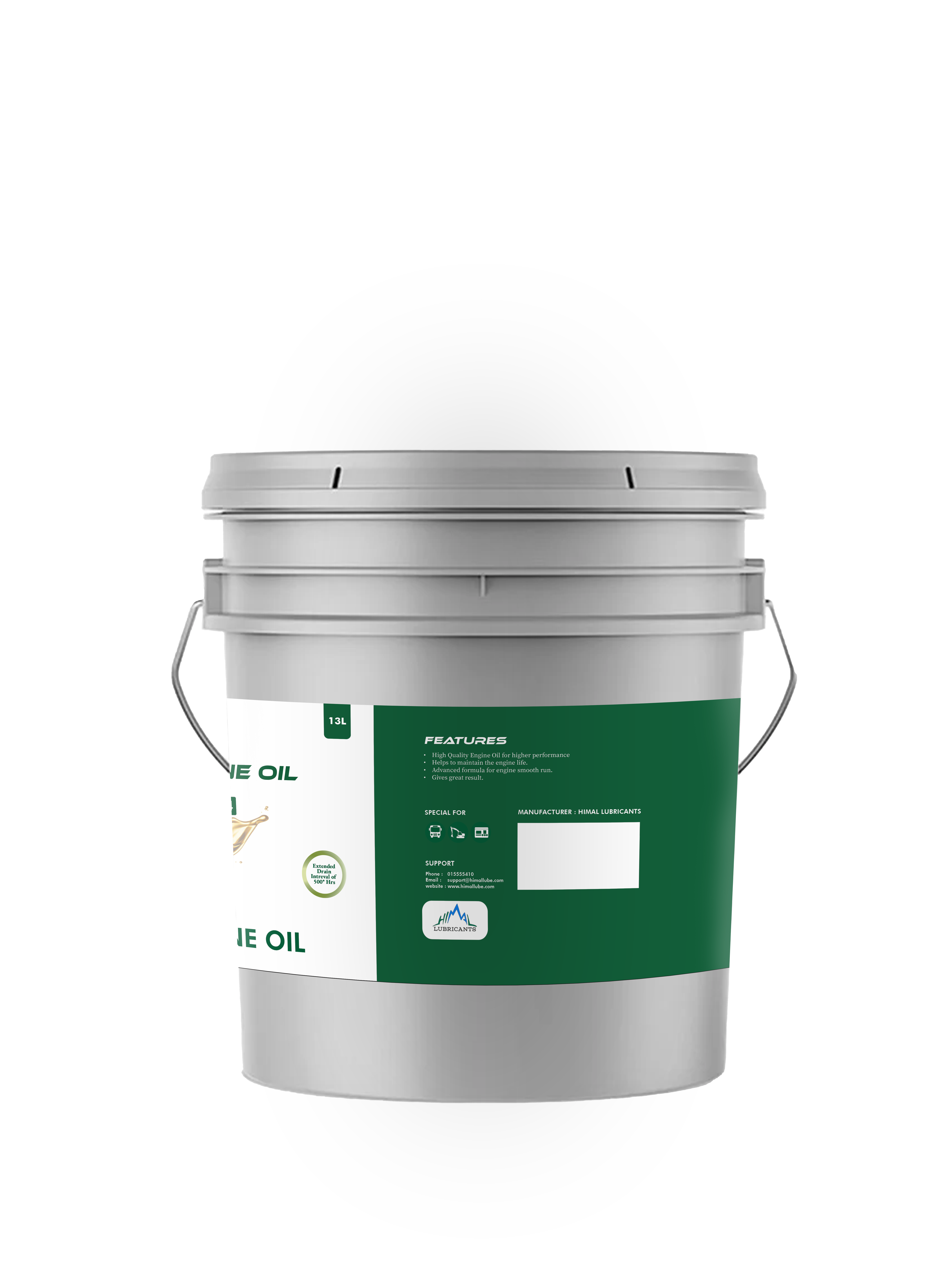Himal 15W40 API CI-4 Diesel Engine Oil 13 Liter Can